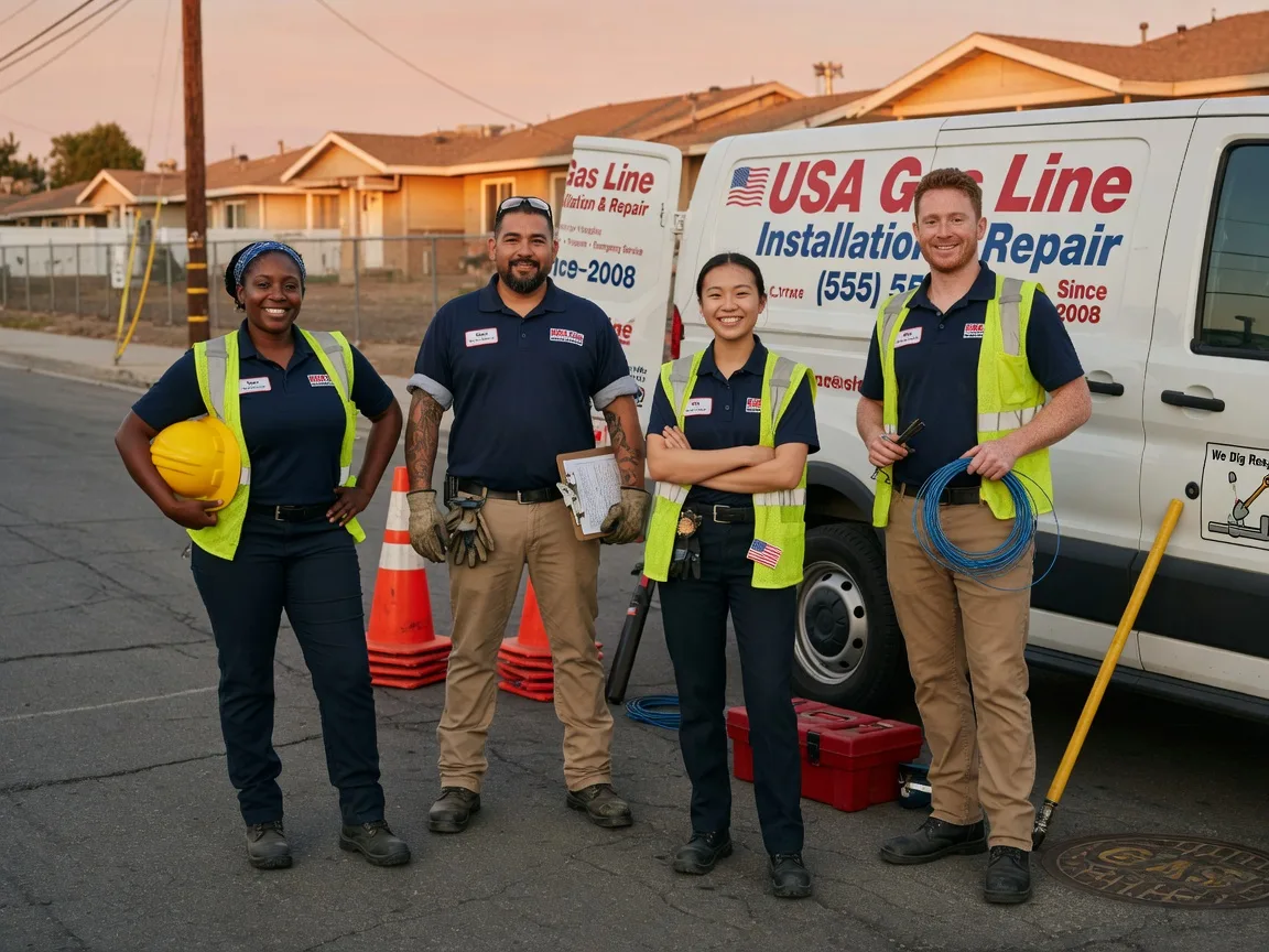 Gas Line Installation company in Sharon, KS